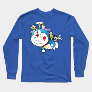 doraemon and friend Long Sleeve T-Shirt